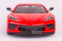 Load image into Gallery viewer, 2020 Chevrolet Corvette C8 Stingray Red Timeless Legends 1/24 Diecast Model Car by Motormax 79360 - AT TEN Distribution