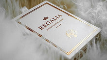 Load image into Gallery viewer, Regalia White Gold Luxury Playing Cards Poker Size Deck Shin Lim Cartamundi
