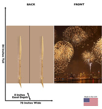 Load image into Gallery viewer, 4th of July Fireworks Cardboard Backdrop - AT TEN Distribution