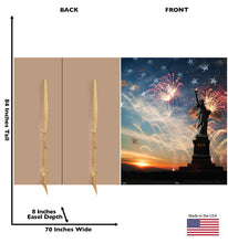 Load image into Gallery viewer, 4th of July Patriotic Cardboard Backdrop - AT TEN Distribution