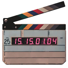 Load image into Gallery viewer, SP12146 Hollywood Film Clapper Clapperboard Movie Set Prop Cardboard Cutout Standee Stand up