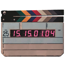 Load image into Gallery viewer, SP12146 Hollywood Film Clapper Clapperboard Movie Set Prop Cardboard Cutout Standee Stand up