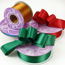 Load image into Gallery viewer, Copper Single Face Satin Ribbon 5/8&quot; X 100 Yards

