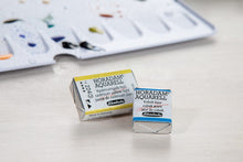 Load image into Gallery viewer, Schmincke - HORADAM® AQUARELL - Finest Artists' Watercolor Paints, 475 Helioturquoise, 14 475 044, 1/2 pan