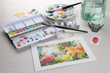 Load image into Gallery viewer, Schmincke - HORADAM® AQUARELL - Finest Artists' Watercolors, 357 Alizarin Crimson, 14 357 044, 1/2 pan