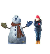 Load image into Gallery viewer, Advanced Graphics Polar Express Snowman Life Size Cardboard Cutout Standup - The Polar Express (2004 Film) - AT TEN Distribution