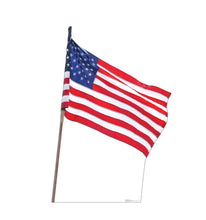 Load image into Gallery viewer, American Flag Cardboard Cutout - AT TEN Distribution