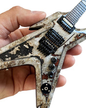 Load image into Gallery viewer, Axe Heaven Dimebag Darrell Dean Razorback Mini Guitar - Rust Razorback Guitar Collectible Model - AT TEN Distribution