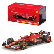 Load image into Gallery viewer, Bburago 1:43 SFR Ferrari SF - 24 w/Helmet (2024) - AT TEN Distribution