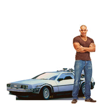 Load image into Gallery viewer, Cardboard Cutout DeLorean Back to the Future - AT TEN Distribution