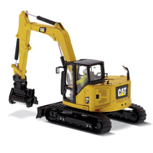 Load image into Gallery viewer, CAT Caterpillar 309 CR Next Generation Mini Hydraulic Excavator with Work Tools and Operator High Line Series 1/50 Diecast Model by Diecast Masters 85592 - AT TEN Distribution