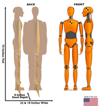 Load image into Gallery viewer, Crash Test Dummies set of two Cardboard Cutout - AT TEN Distribution