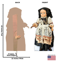 Load image into Gallery viewer, Creepy Doll Cardboard Cutout - AT TEN Distribution
