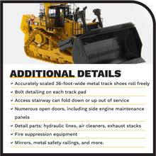 Load image into Gallery viewer, Diecast Masters 1:50 Scale Caterpillar D11T CD Carrydozer | High Line Series Cat Trucks & Construction Equipment Model 85567 - AT TEN Distribution