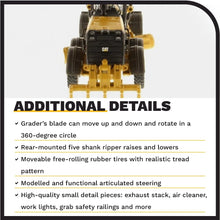 Load image into Gallery viewer, Diecast Masters 1/87 Caterpillar 12M3 Motor Grader High Line Series 85520 - AT TEN Distribution