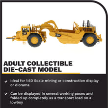 Load image into Gallery viewer, Diecast Masters 657G Wheel Tractor Scraper High Line Series Vehicle - AT TEN Distribution