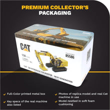 Load image into Gallery viewer, Diecast Masters CAT Caterpillar 336 Next Generation Hydraulic Excavator and Operator High Line Series 1/50 Diecast Model 85586 - AT TEN Distribution