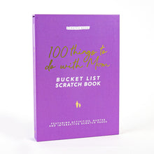 Load image into Gallery viewer, Gift Republic Scratch Off Book|Mum Edition|100 Things To Do Scratch Off|Bucket List Edition|Personalisable Memory Journal|A Gift Mum Will Value|Creating Memories That Last A Life - Time,Medium, GR830002 - AT TEN Distribution