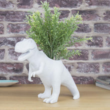 Load image into Gallery viewer, Gift Republic T - Rex Dinosaur Planter Fun Novelty Plant Pot for Small Plants Dino - Themed Bedroom Decor & Desk Accessory Dino Shaped Plant Pot - AT TEN Distribution
