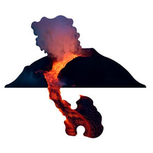 Load image into Gallery viewer, H13141 Kalauea Volcano with Lava The Floor is Lava Cardboard Cutout - AT TEN Distribution
