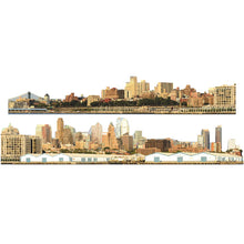 Load image into Gallery viewer, H13482 Downtown Brooklyn Skyline New York 2 Piece Set 15 feet Cardboard Cutout Back Drop Stand up - AT TEN Distribution