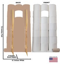 Load image into Gallery viewer, Hoarder Toilet Paper Cardboard Standin 3182 - AT TEN Distribution