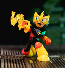 Load image into Gallery viewer, Jada Toys Mega Man 4" Elec Man - 1:12 Scale Action Figure, Wave 2 – Over 15 Points of Articulation, Alternate Hands & Head, Lightning Bolt Accessory - AT TEN Distribution