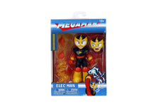 Load image into Gallery viewer, Jada Toys Mega Man 4" Elec Man - 1:12 Scale Action Figure, Wave 2 – Over 15 Points of Articulation, Alternate Hands & Head, Lightning Bolt Accessory - AT TEN Distribution