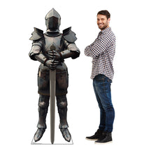 Load image into Gallery viewer, Knight in Armor Life - size Cardboard Cutout - AT TEN Distribution