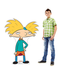 Load image into Gallery viewer, Life - Size Arnold Cardboard Cutout (48in) | Hey Arnold! "Football Head" Nickelodeon Prop - AT TEN Distribution