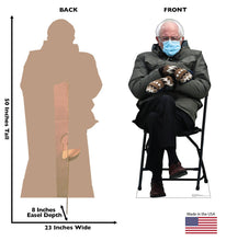 Load image into Gallery viewer, Life - Size Cardboard Cutout of Bernie Sanders Meme - AT TEN Distribution