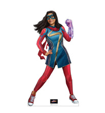 Load image into Gallery viewer, Life - size Cardboard Cutout of Ms. Marvel - AT TEN Distribution