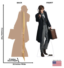 Load image into Gallery viewer, Life - size Cardboard Cutout of Newt Scamander - AT TEN Distribution