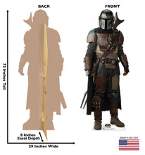 Load image into Gallery viewer, Life - size Cardboard Cutout The Mandalorian Cardboard Cutout - AT TEN Distribution