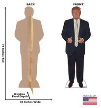 Load image into Gallery viewer, Life - size Cardboard Standee of President Donald Trump - AT TEN Distribution