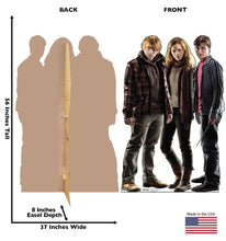 Load image into Gallery viewer, Life - size Harry, Hermione and Ron Cardboard Cutout - AT TEN Distribution