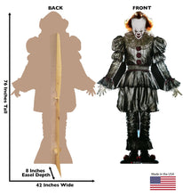 Load image into Gallery viewer, Life - Size Pennywise Cardboard Cutout (76in) | Official IT Chapter Two Clown Prop - AT TEN Distribution