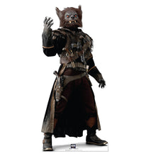 Load image into Gallery viewer, Life - Size Pirate Captain Brutus Cardboard Cutout (72in) | Star Wars: Skeleton Crew Standup - AT TEN Distribution