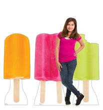 Load image into Gallery viewer, Life - size Popsicles set of 3 Cardboard Cutout - AT TEN Distribution