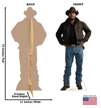 Load image into Gallery viewer, Life - size Rip Wheeler Yellowstone Cardboard Cutout - AT TEN Distribution