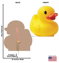 Load image into Gallery viewer, Life - Size Rubber Duck Cardboard Cutout - AT TEN Distribution
