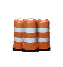 Load image into Gallery viewer, Life - Size Set of Three Construction Barrels Cardboard Cutout - AT TEN Distribution