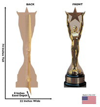 Load image into Gallery viewer, Life - size Star Award Cardboard Cutout - AT TEN Distribution