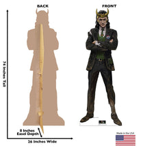 Load image into Gallery viewer, Loki Horns Life - size Cardboard Cutout - AT TEN Distribution