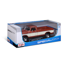 Load image into Gallery viewer, Maisto 1:18 Scale Model Compatible with Ford Replica Miniature Model Classic Vintage Collectible F150 Pick - up 1979 (Cream) - AT TEN Distribution