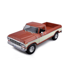 Load image into Gallery viewer, Maisto 1:18 Scale Model Compatible with Ford Replica Miniature Model Classic Vintage Collectible F150 Pick - up 1979 (Cream) - AT TEN Distribution