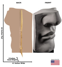 Load image into Gallery viewer, Plaster Face Cardboard Cutout 2798 - AT TEN Distribution