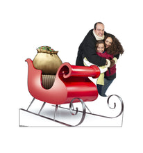 Load image into Gallery viewer, Santa's Sleigh 1932 Cardboard Cutout - AT TEN Distribution