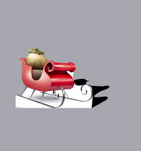 Load image into Gallery viewer, Santa's Sleigh 1932 Cardboard Cutout - AT TEN Distribution