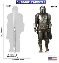 Load image into Gallery viewer, The Mandalorian Life - size Coroplast Outdoor Standup - AT TEN Distribution